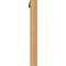 Ekena Millwork Traditional Block Smooth Bracket w/ Offset Brace, Western Red Cedar, 3 1/2"W x 24"D x 32"H BKT0402X24X32TRA05SWR - alternate 3